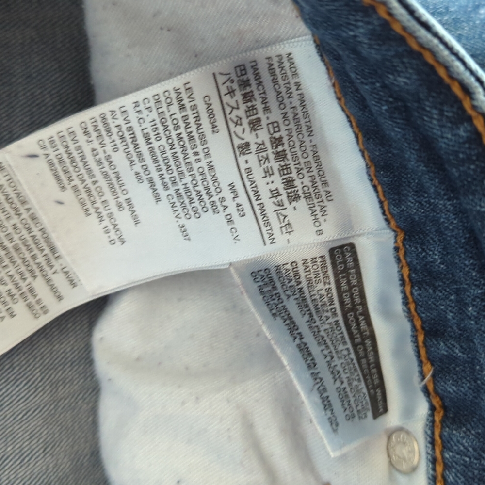 Levi's Jeans Plus Sizr - Picture 4 of 14